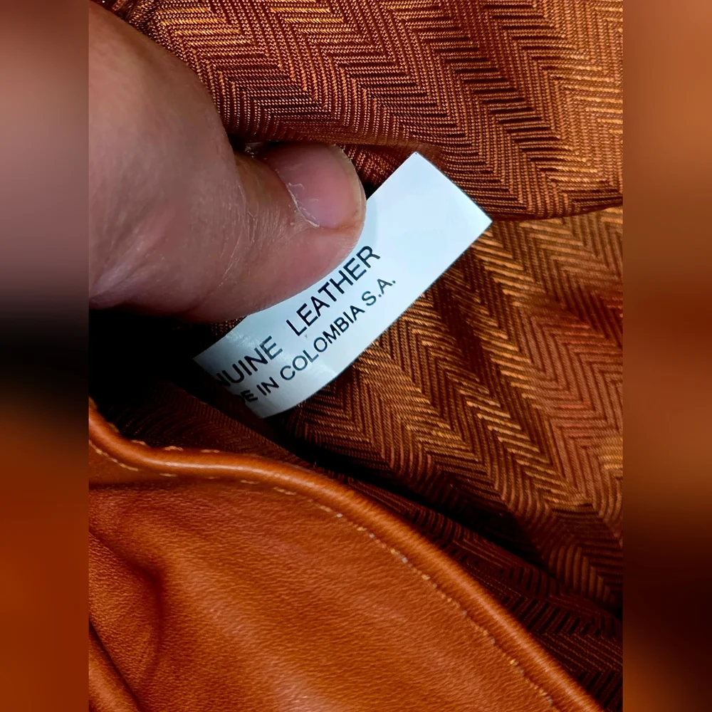 CLAIRECHASE GENUINE LEATHER DUFFEL BAG